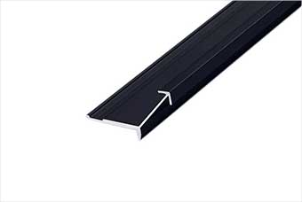 云城航空纤维墙咔铝合金阳角线（哑黑氧化）