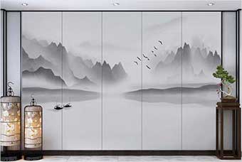 云城森佰汇航空纤维（山水画系列）